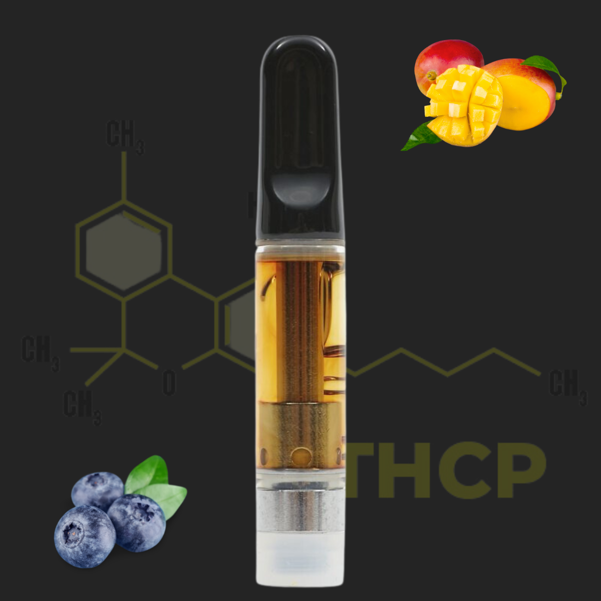 THCP 15 % + HHC 75 % cartridge – různé druhy